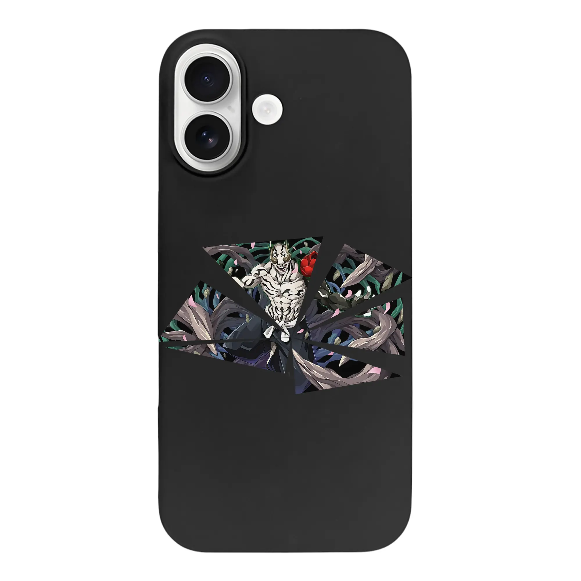 呪術廻戦 グッズ,花御 - iPhone 17 シリーズ シリコンケース 薄型 耐衝撃 指紋防止 ソフトタッチカバー 精密フィット 傷防止 保護ケース iPhone 17/17 Air/17 Pro/17 Pro Max 対応